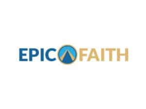 EPIC FAITH logo representing Mission Bell Communications brand identity.
