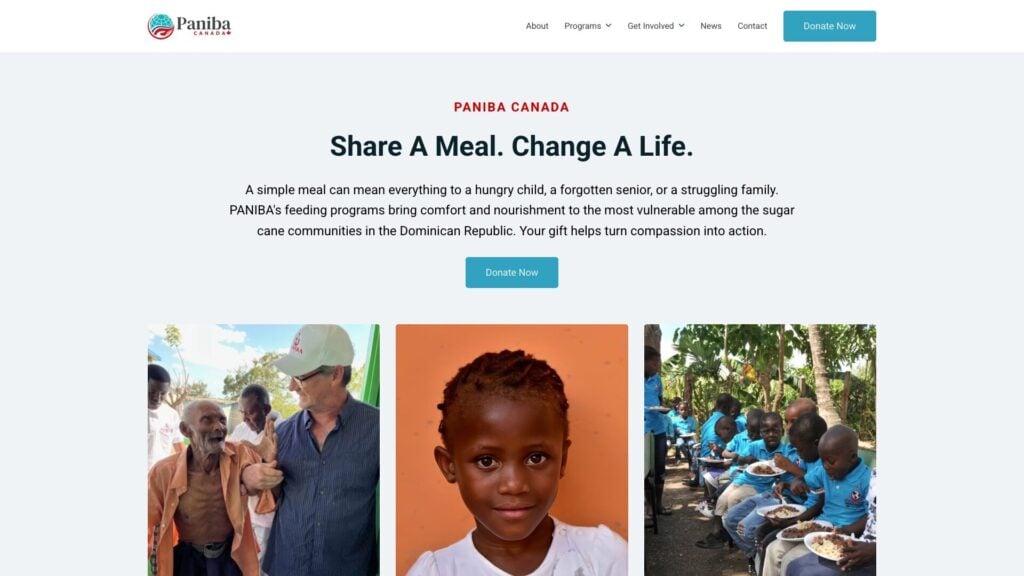 Paniba Canada Website